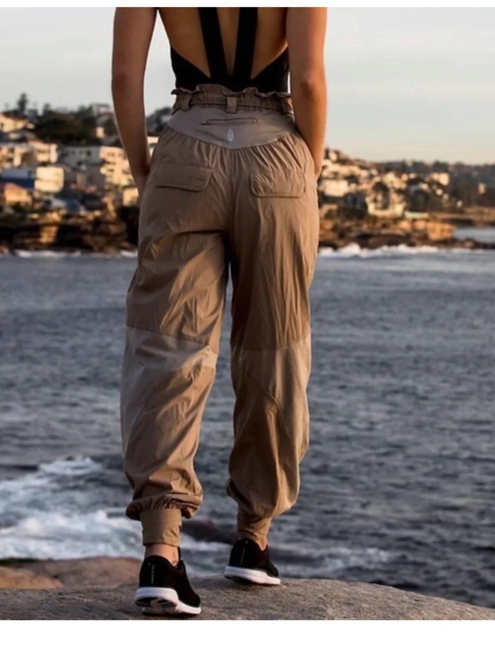 FP Movement Free People Free Climb Hiking Pants Khaki Taupe Size M